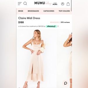 ShowMeYourMumu Claire Midi Dress